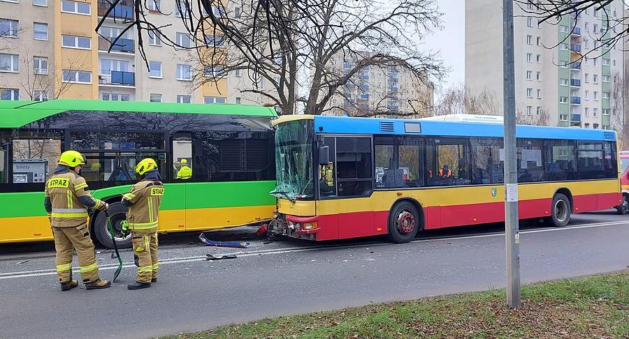 Wypadek autobusu z Poznania i Lubonia