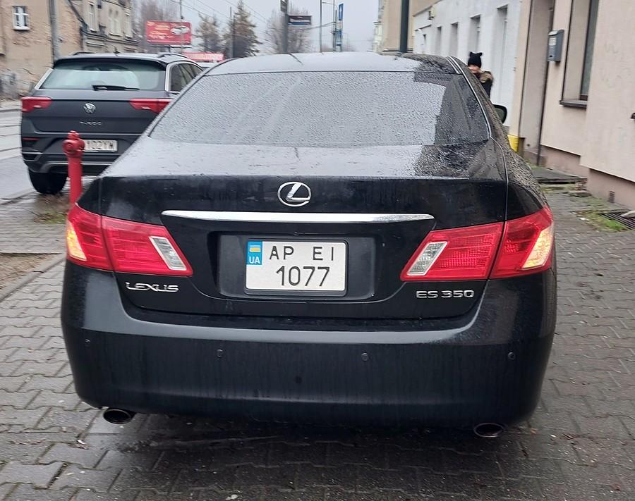 Dzisiaj as z Ukrainy na środku chodnika