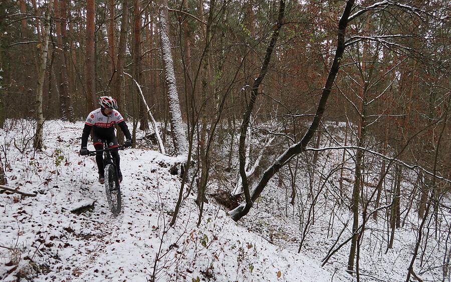 Niezła ta skarpa na stoku Osowej Góry