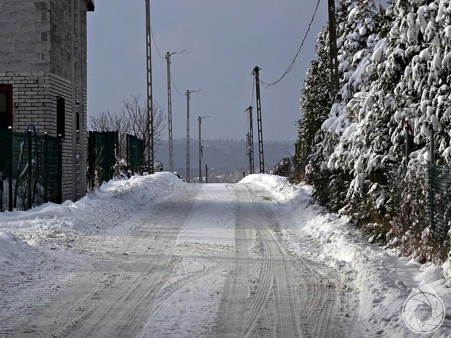 boczne drogi doooość śniegowe
