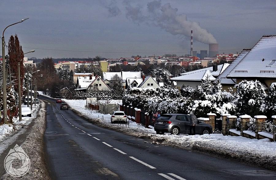 typowy landszafcik śluński w Będzinie
