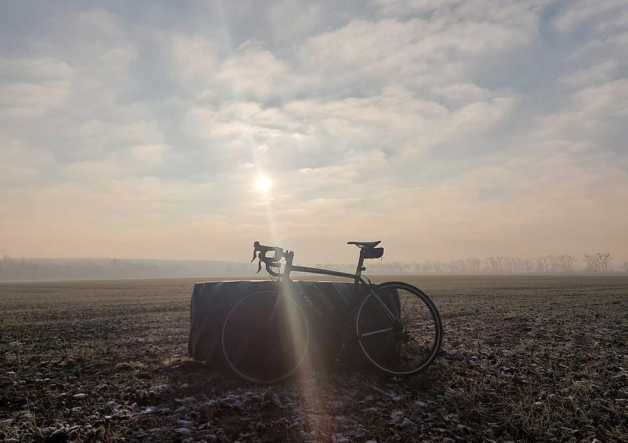 Rowerowa odbitka