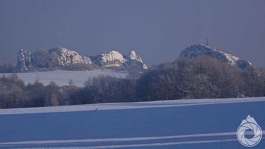 szczyty Wyżyny Olkuskiej (Grodzisko i tamte inne Kapucyny)