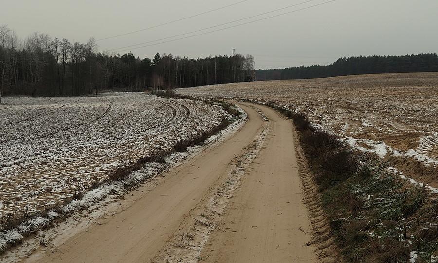 Droga do Popowa i nad Żabno