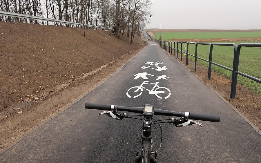 Nówka pieszo-rowerówka (Napachanie - Rokietnica)
