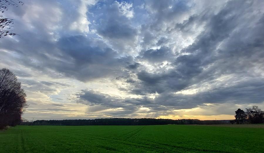 Komos nad głową :)
