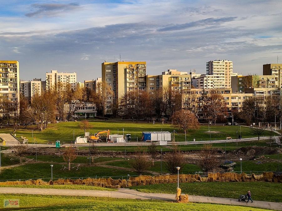 Widok na bałagan pod Kopą Cwila