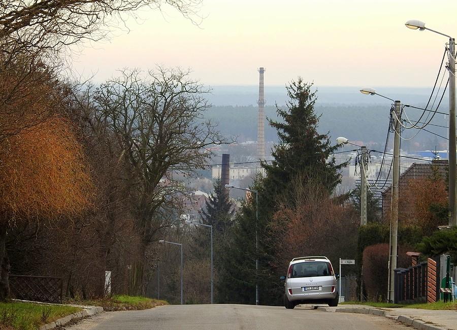 Mosina widoczna z Osowej Góry