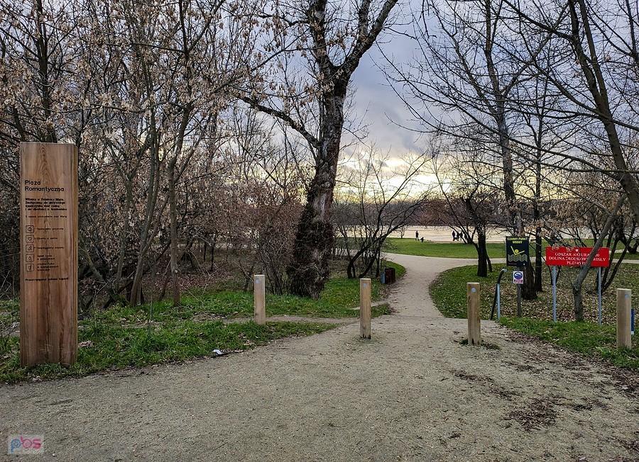 Wejście na Plażę Romantyczną