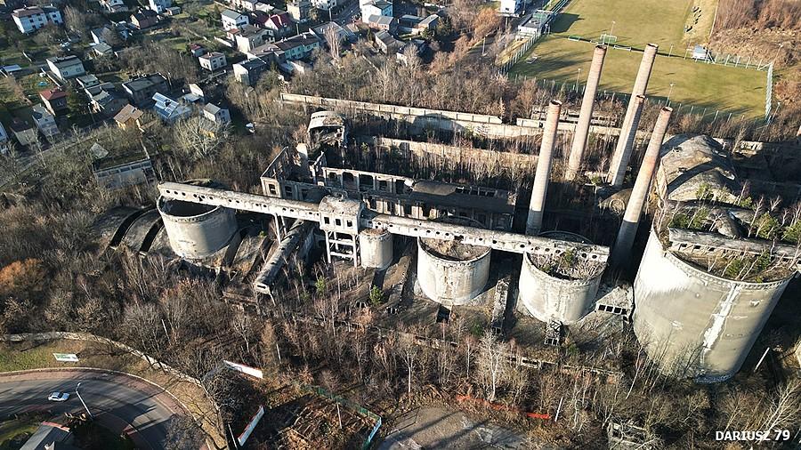 Nieczynna Cementownia "Grodziec" - Będzin