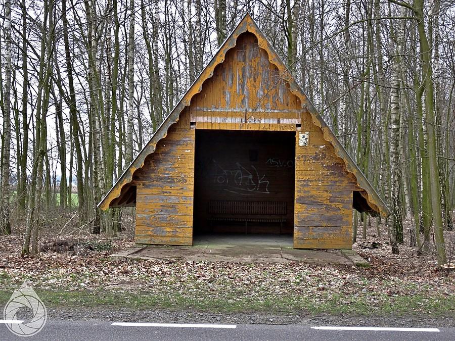 przystanki na Podlasiu jak małe hoteliki ;)