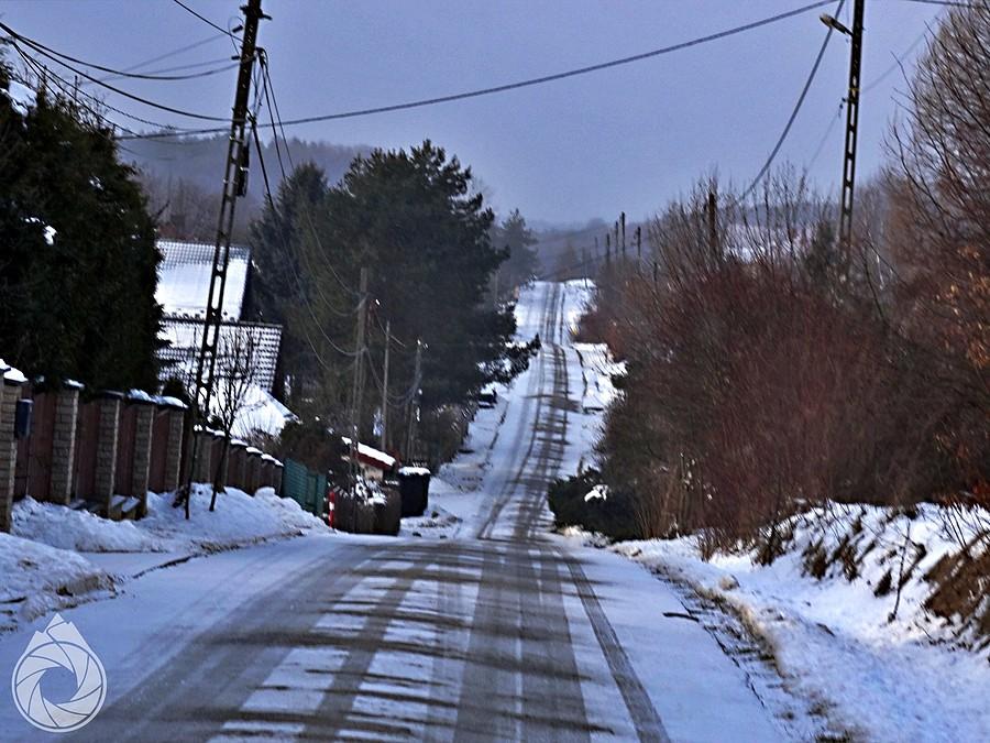 w Jerzmanowicach jest letko śnieżnie