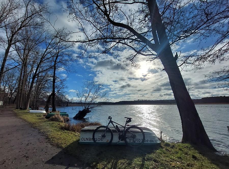 Rowerówka znad Lusowskiego