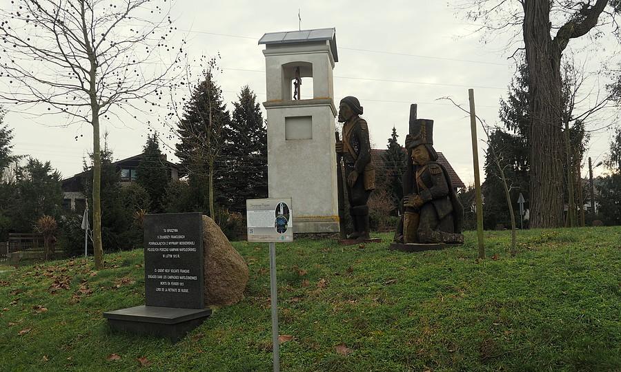 Pszczew. Mogiła napoleońskich żołnierzy poległych podczas odwrotu w lutym 1813 r