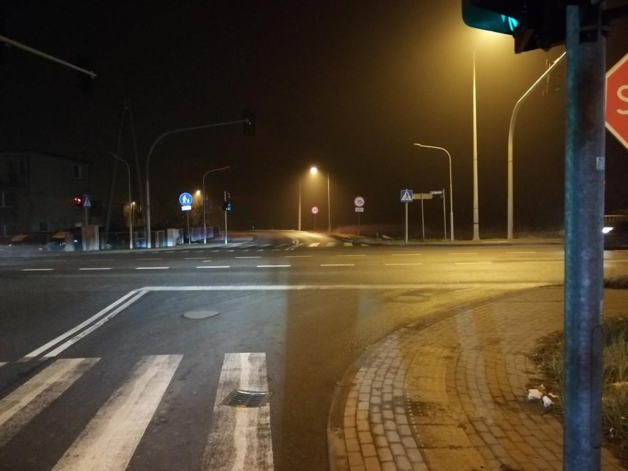 Zielona Łąka wieczorową porą.