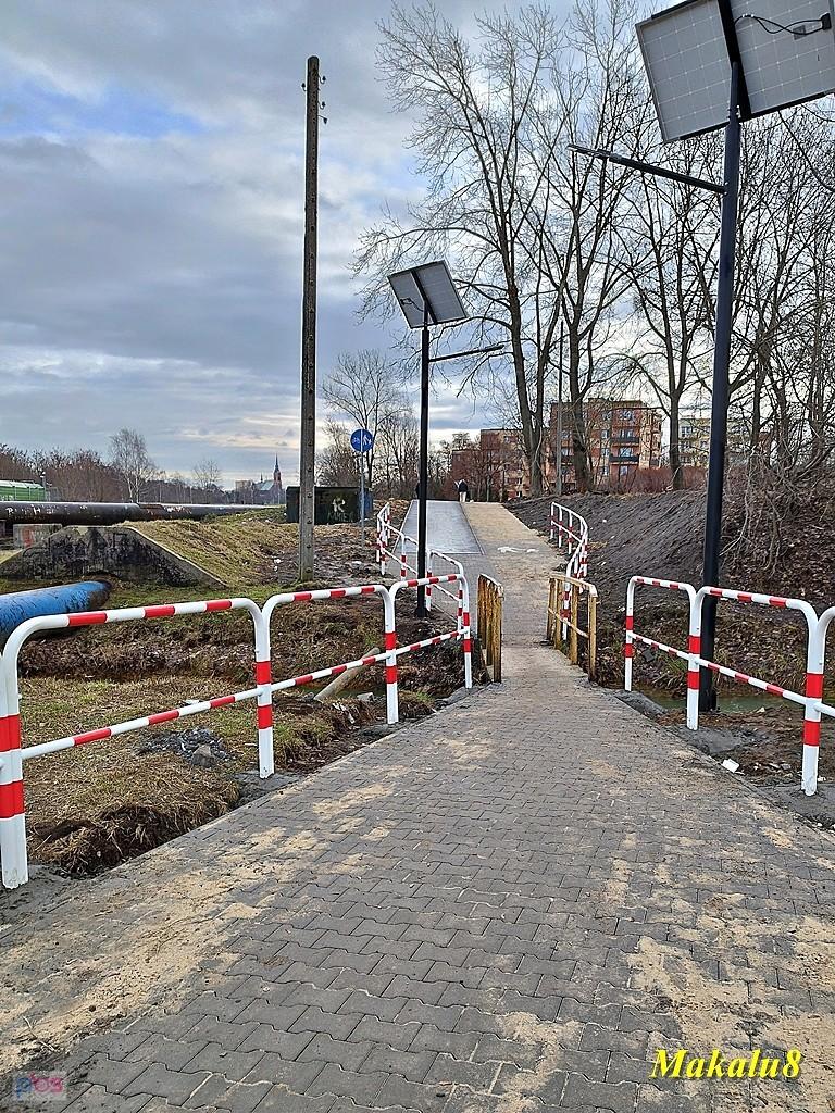Mostek nad rowem "Orzeł Biały"