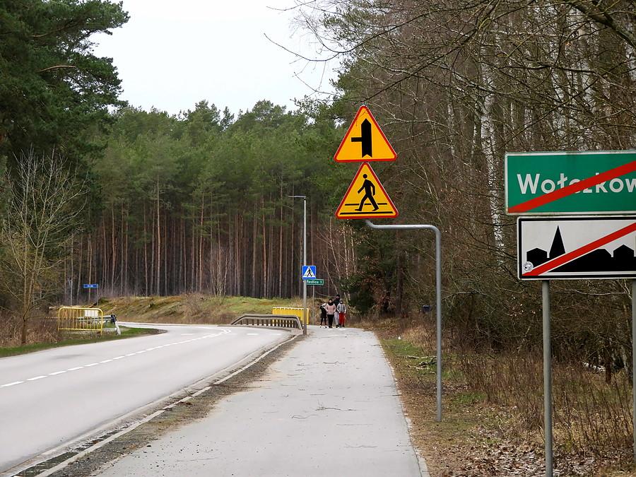 Opuszczając Wołczkowo.