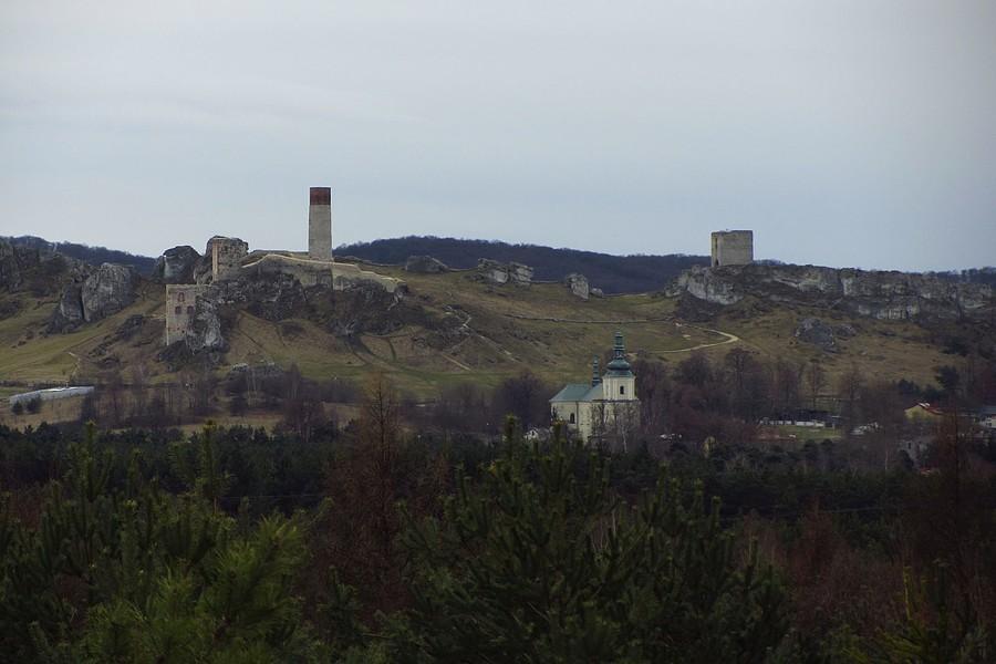 Olsztyn z oddali