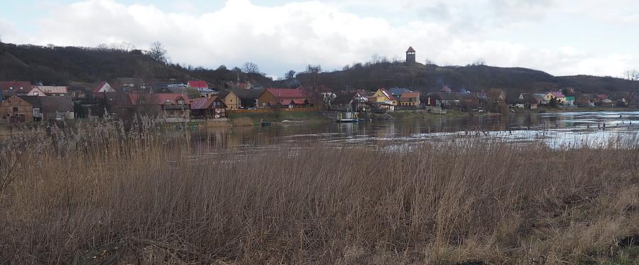 Santok widziany z grodziska