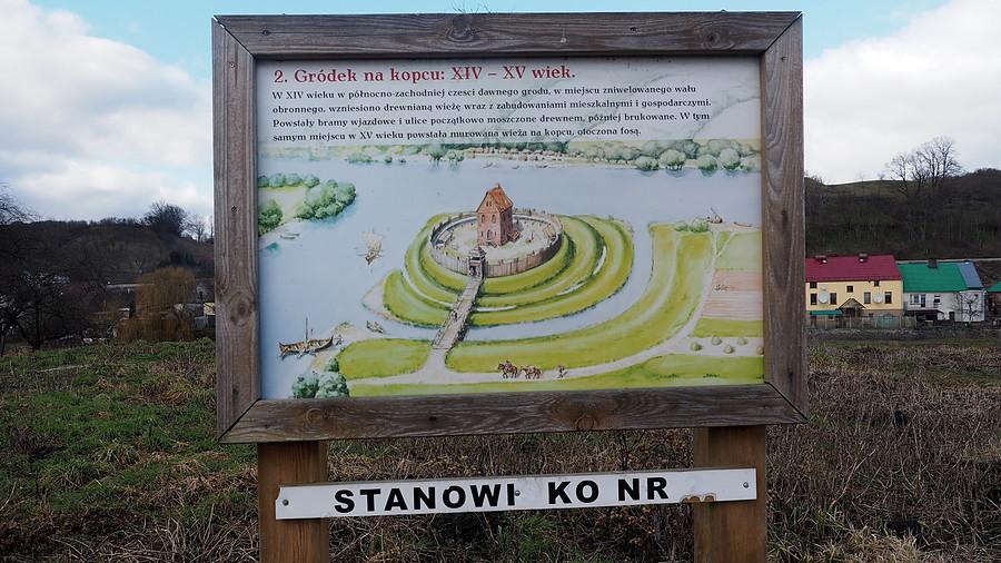 Gródek na kopcu. Późna XIV-XV wieczna faza zabudowy grodu.