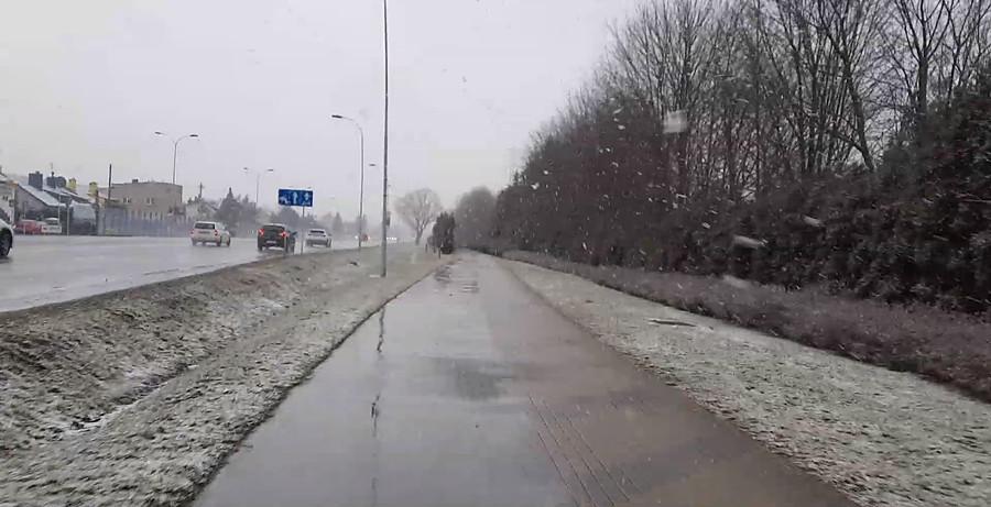 Śniegiem do licu.