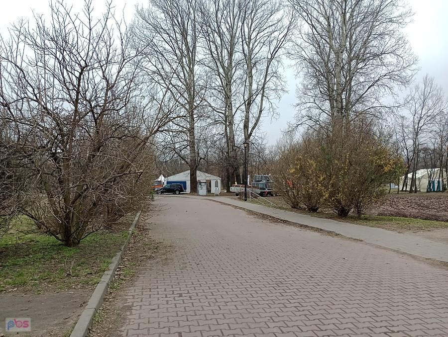 W parku na Forcie Bema szykuje się jakaś impreza