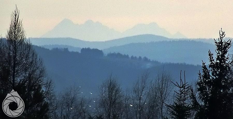 na koniec dnia - Tatr yznad Wójtowej