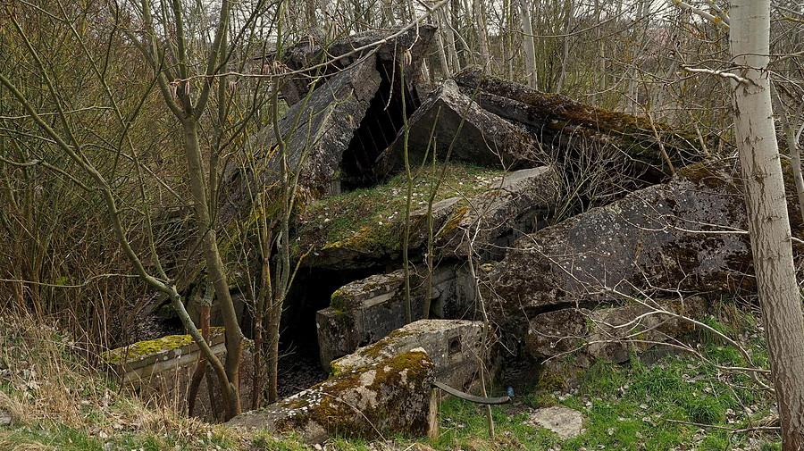 Ruiny bunkra obrony mostu fortecznego