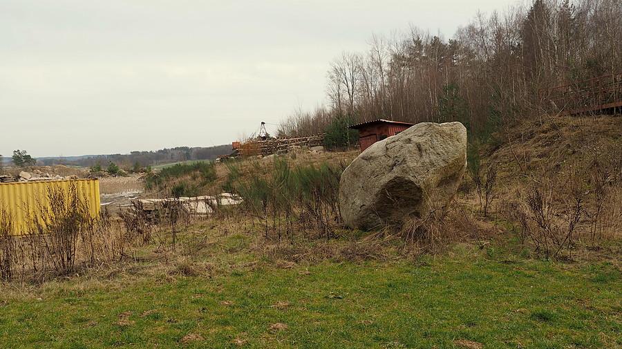 Wyeksploatowane złoże węgla brunatnego