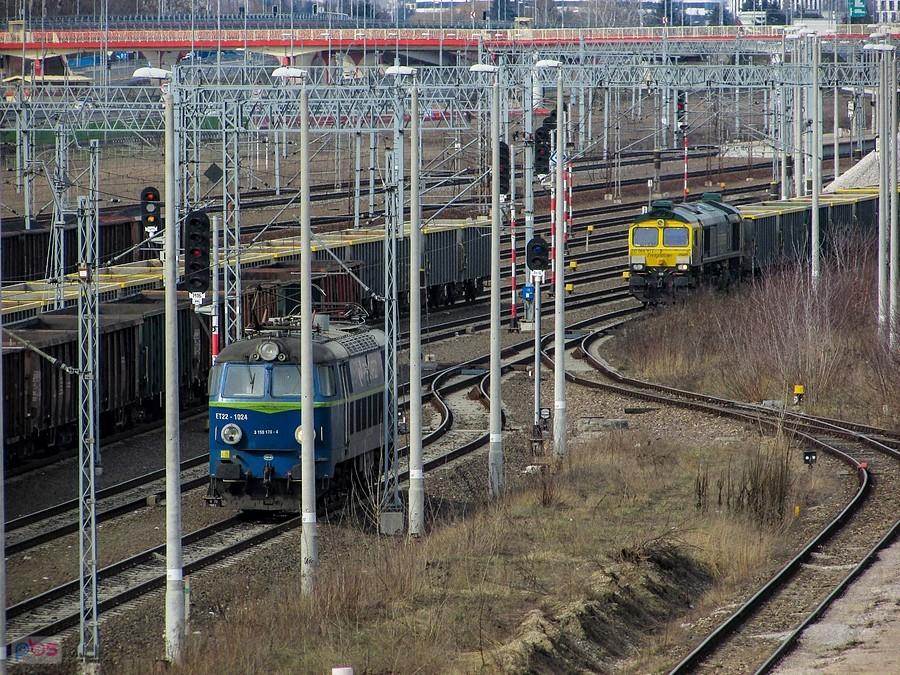 Lokomotywy: polska i amerykańska