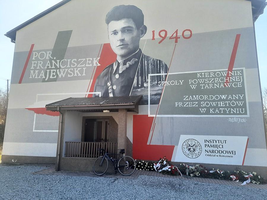 Mural w Tarnawce.