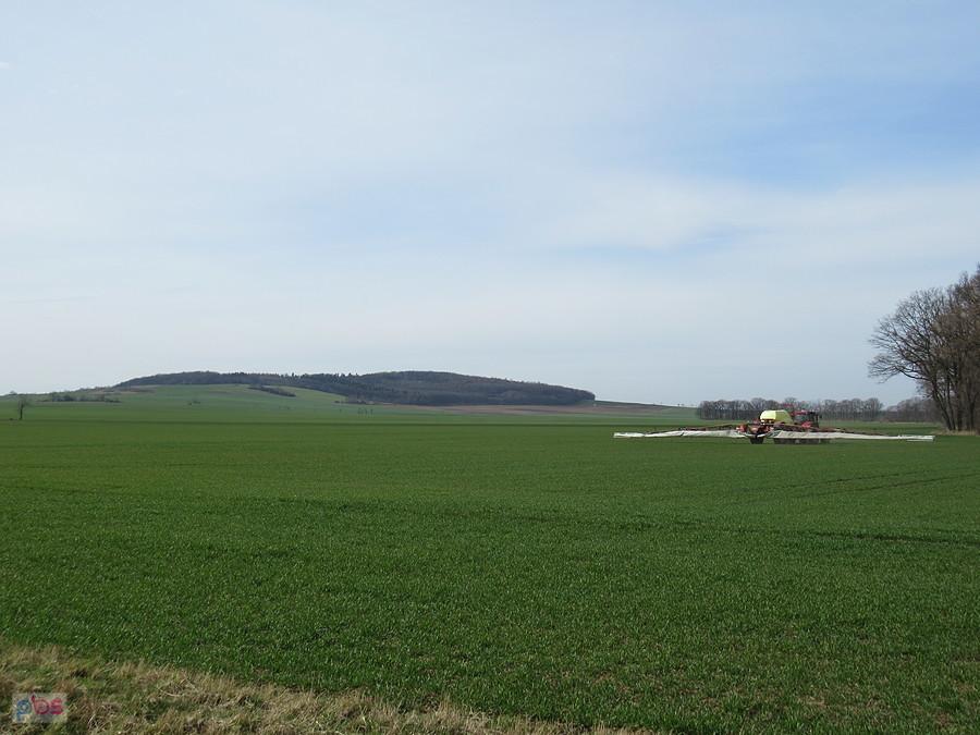 Pyszczyńska Góra i traktor