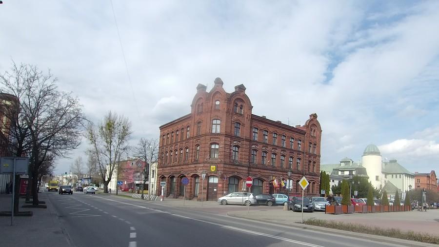 Miasto domów z czerwonej cegły...