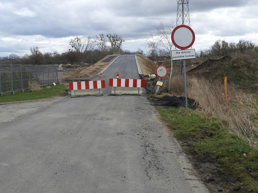 Fragment drogi Kurów - Przecław.