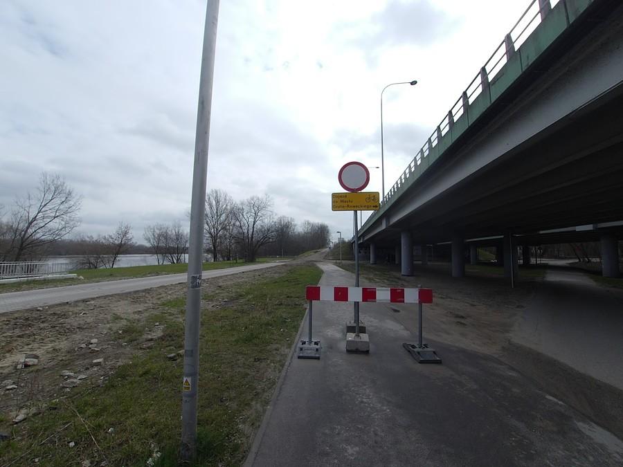 Remont zjazdu nad Wisłą