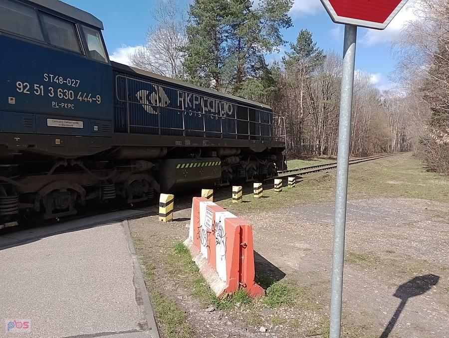 Na przejeździe ulica Kocjana