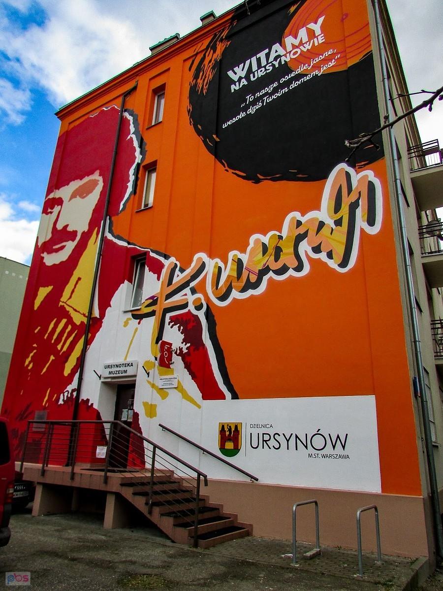 Mural Krzysztofa Krawczyka