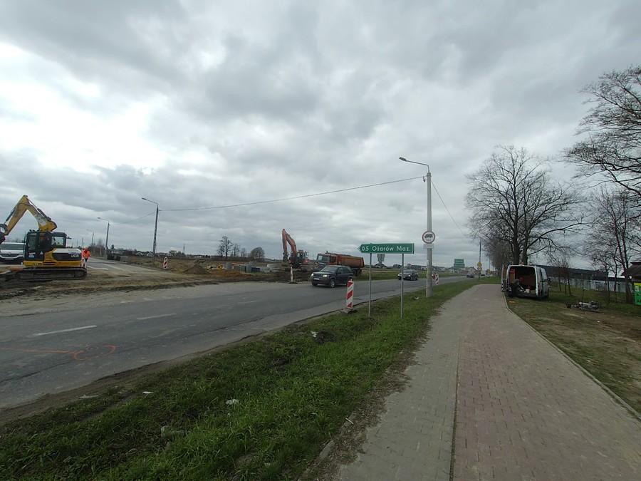Prace drogowe w Kaputach