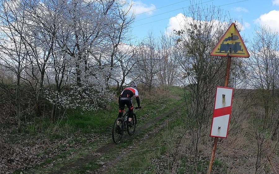 Kiedyś tędy się jeździło na były już camping w Strzeszynku
