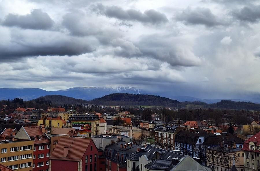 Chmury nad Jelenią Górą