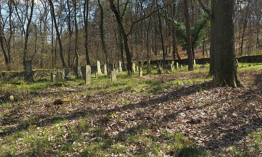 Najlepiej zachowany narożnik cmentarny