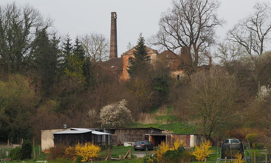 Ruiny dworku opatów cysterskich w Starym Dworku