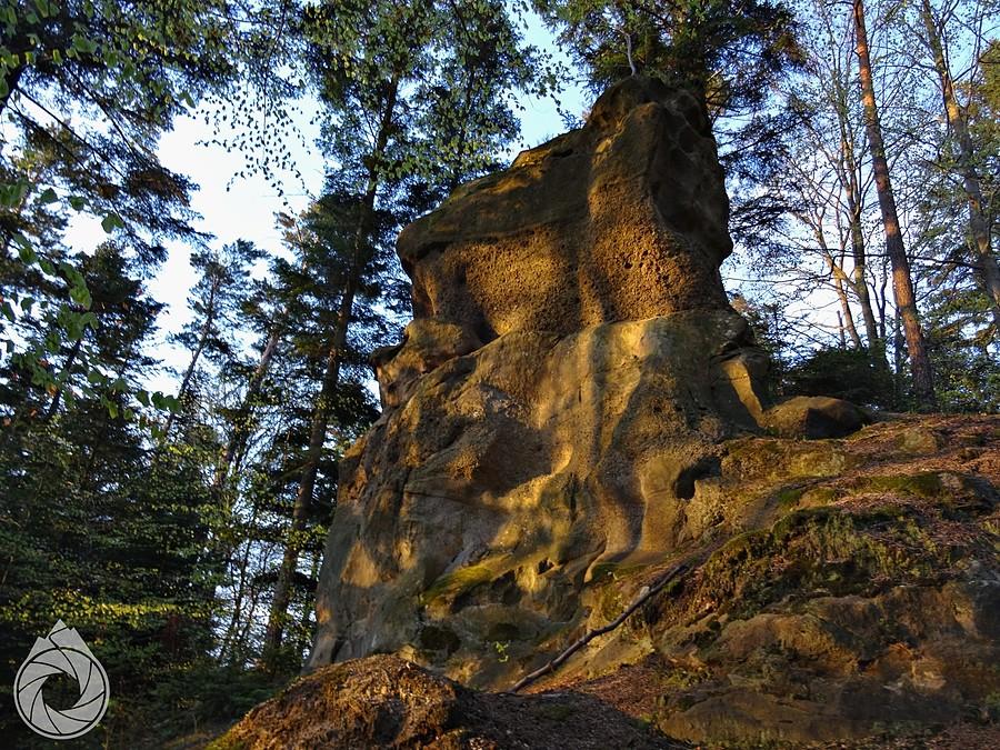 Skała Maczuga nad Kombornią