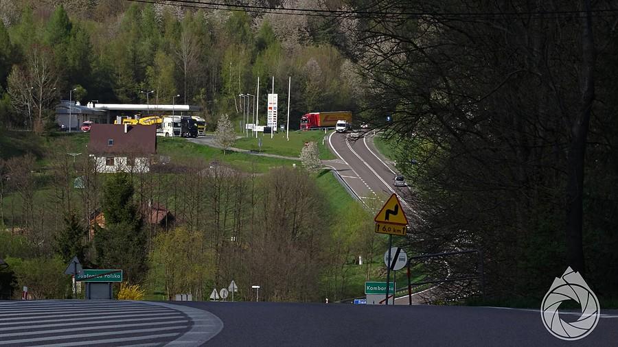 Kombornia Climb późnym popołudniem