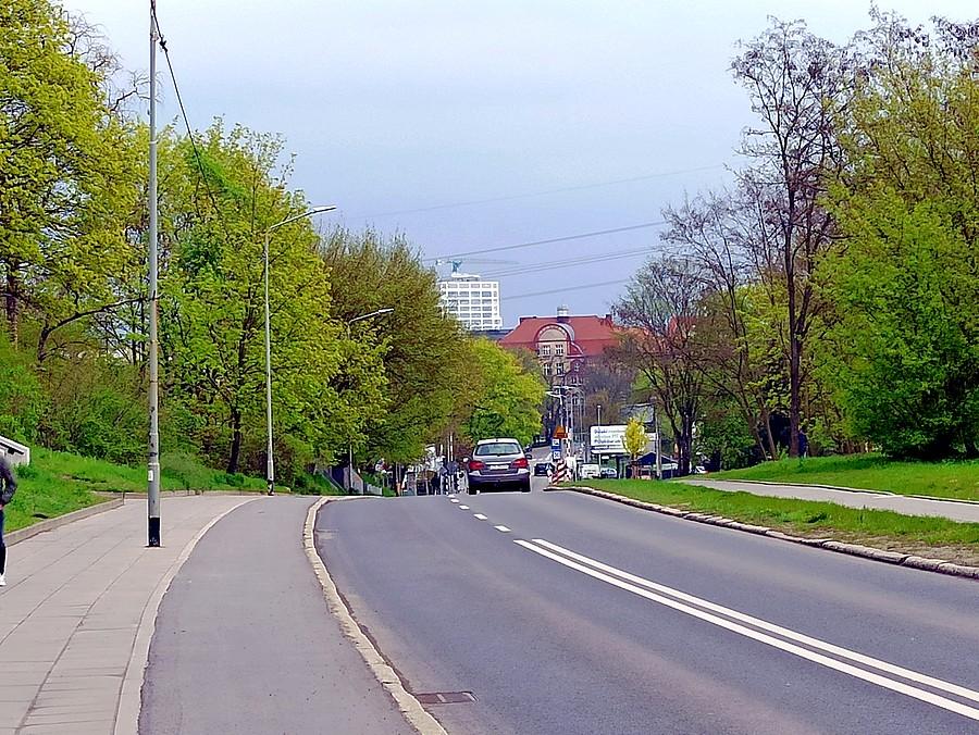 Zdjęcie z ulicy Witkiewicza.