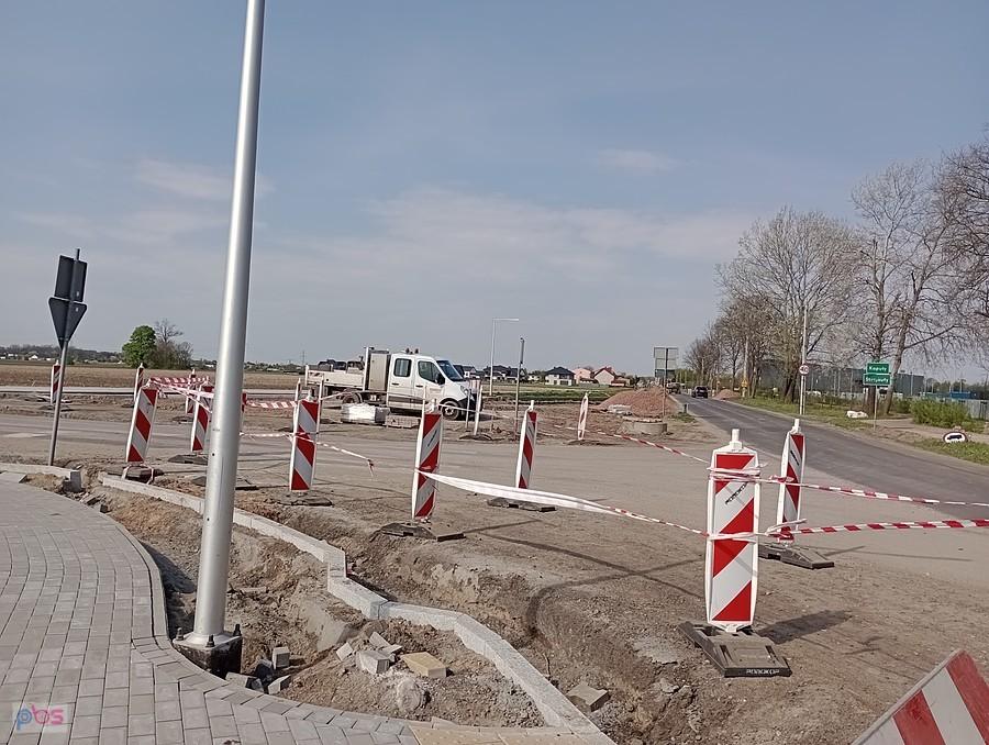 Tu widać postęp prac. Tylko czy to na pewno będzie rondo?