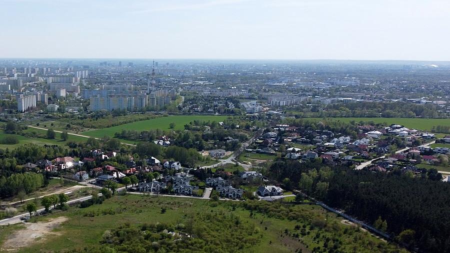 Gdyby Góra Moraska miała ok 250m to mielibyśmy taką panoramę na Poznań