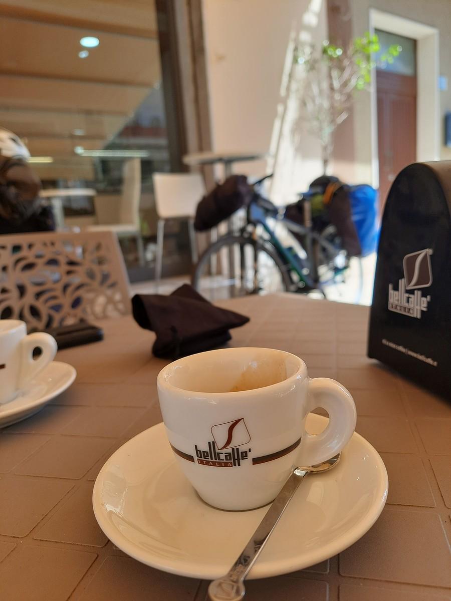 Przerwa na espresso.