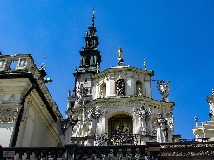 Jasna Góra - wschodnia elewacja kaplicy cudownego obrazu