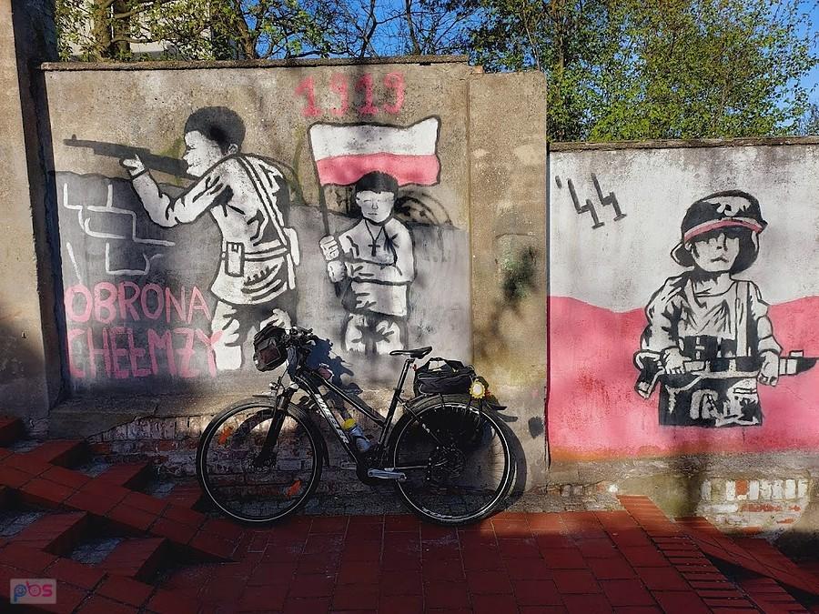 Chełmża - murale
